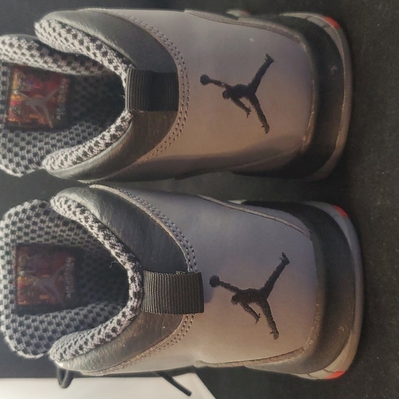 Air Jordan X 10 Retro Cool Grey Infared SZ 5 Women's - Picture 4 of 7